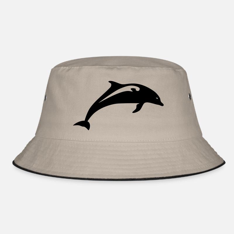 Dolphin Animal Sea Bucket Hat