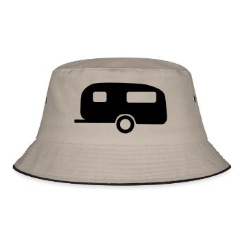 Caravan - Bucket Hat - khaki/black - Front