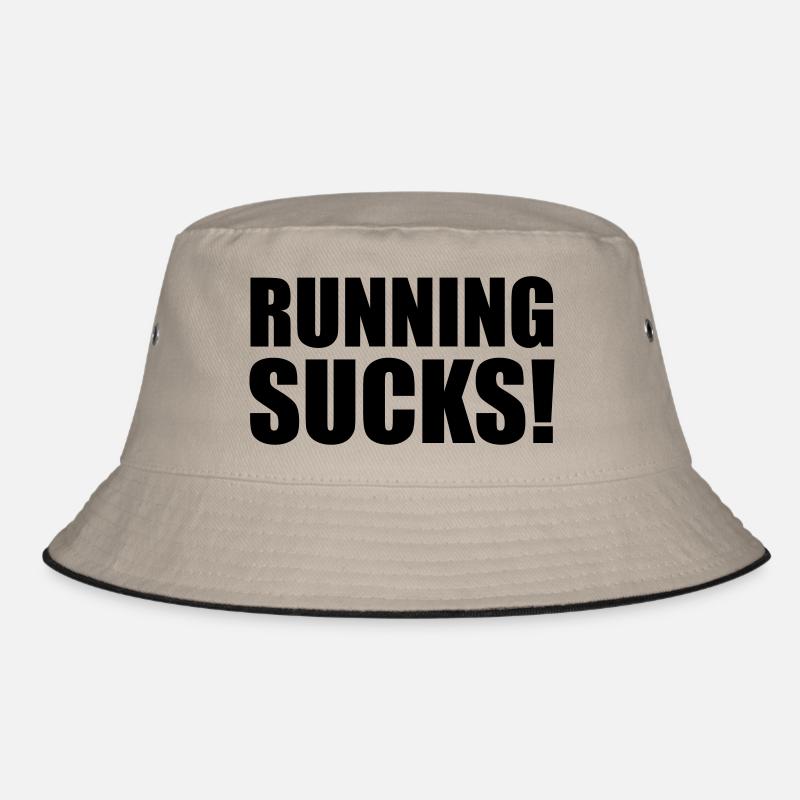 Running Sucks Bucket Hat