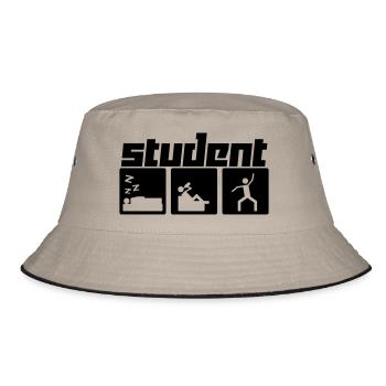 Student (Vektor) - Bob - kaki/noir - Devant