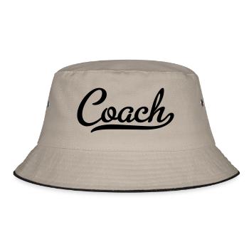 coach - Bucket Hat - khaki/black - Front