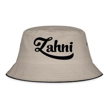 Zahn - Bucket Hat - Khaki/Schwarz - Vorne