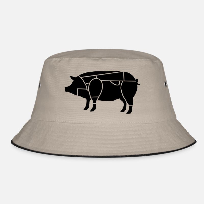 pork butcher_b1 Bucket Hat