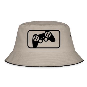 Controller Sport - Bucket Hat - khaki/black - Front