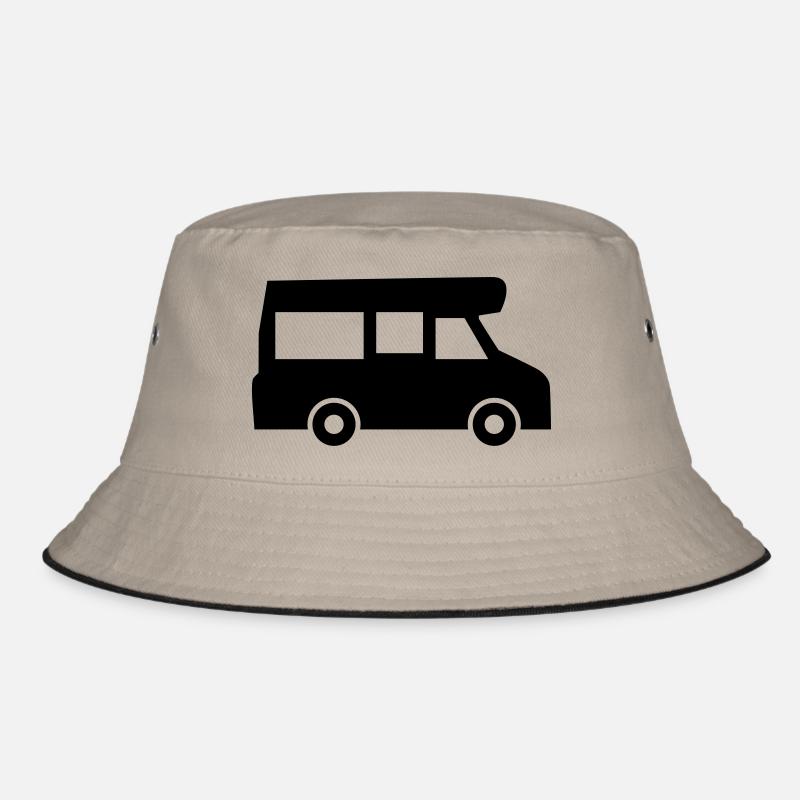 Icône du design logo caravane Bob