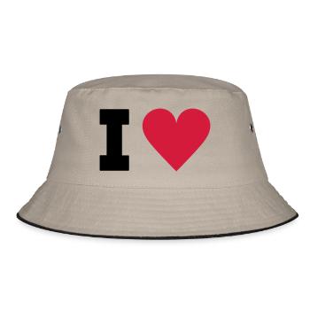 i love - Bob - kaki/noir - Devant