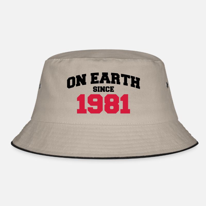 (uk) on earth 1981 Bucket Hat