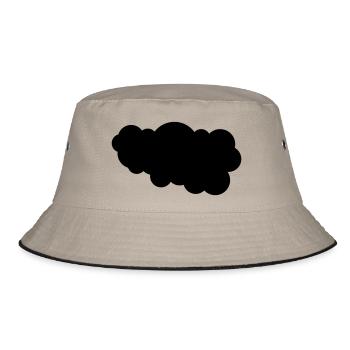 cloud - Bucket Hat - Khaki/Schwarz - Vorne