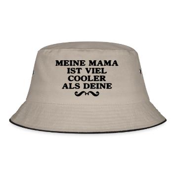 ma mère est plus cool que le vôtre - Bob - kaki/noir - Devant