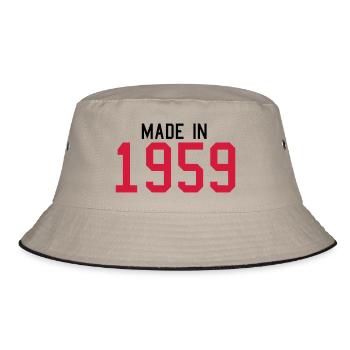 1959 - Bucket Hat - Khaki/Schwarz - Vorne