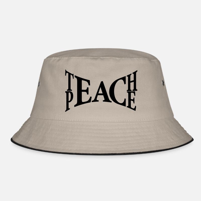 Teach Peace Bucket Hat