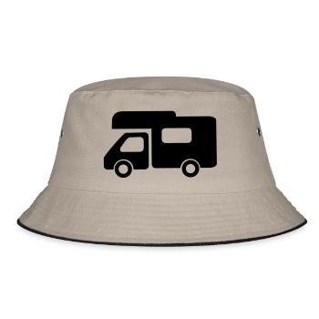 camping-car - Bob - kaki/noir - Devant
