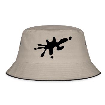 Drop - Bucket Hat - khaki/black - Front