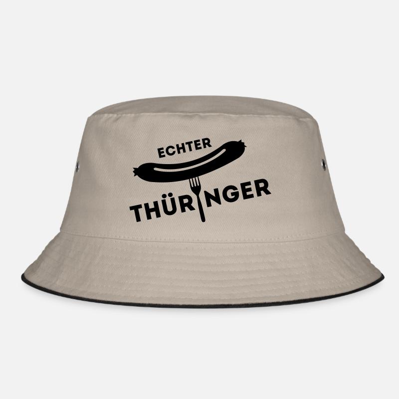 Real Thuringia - sausage fork Bucket Hat