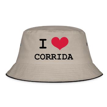 I Love Corrida - Bob - kaki/noir - Devant