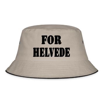damn it - Bucket Hat - khaki/black - Front