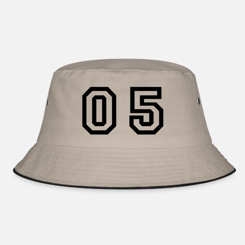 number - 05 - zero five Bucket Hat