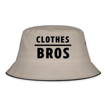 Clothes Over Bros - Bucket Hat - khaki/black - Front