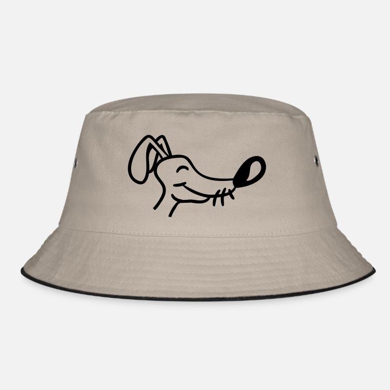 Visage de chien Petit chiot heureux Animal de compagnie Bob