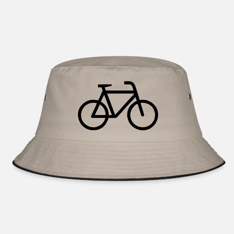 Fahrrad - Bucket Hat - Khaki/Schwarz