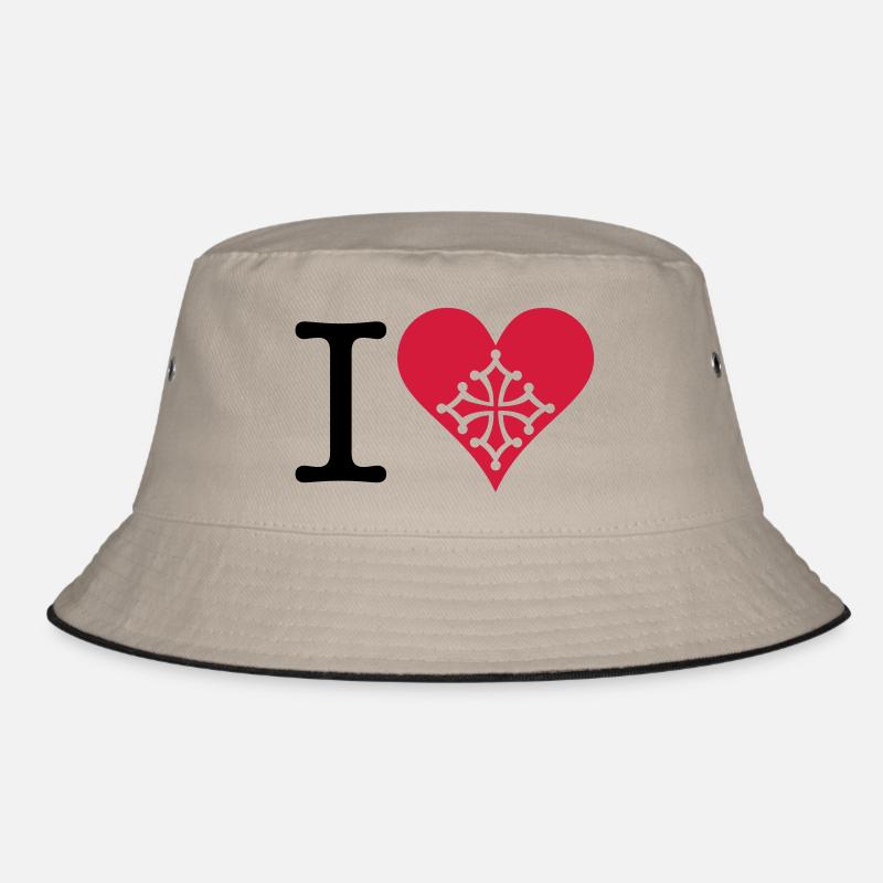 Ich liebe Okzitanisch 2C Bucket Hat