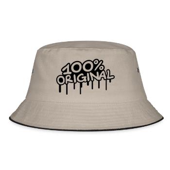 100 Procent Original - Bucket Hat - khaki/black - Front
