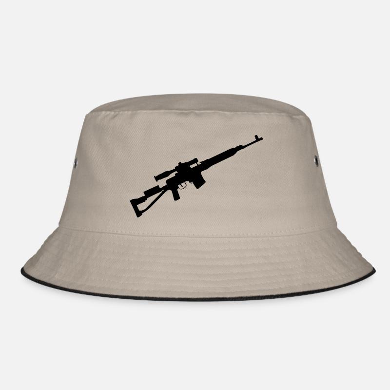 Scharfschütze Sniper Gewehr Bucket Hat