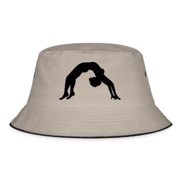 pont étage remise en forme spagat gymnastique femme yoga s - Bob - kaki/noir - Devant