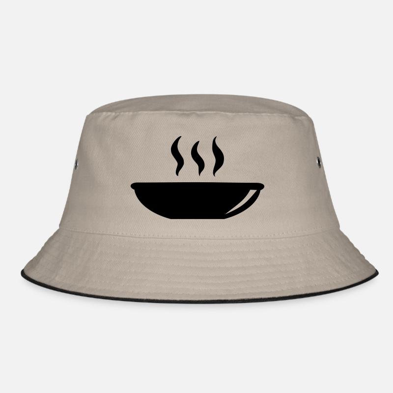 Suppe - Bucket Hat - Khaki/Schwarz