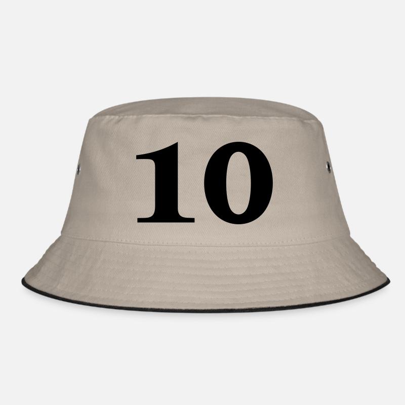 Zahl 10 Bucket Hat