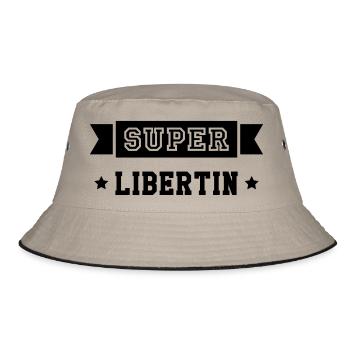 Libertin / Libertine / Sexe / Sexy / Porno / Sex - Bob - kaki/noir - Devant
