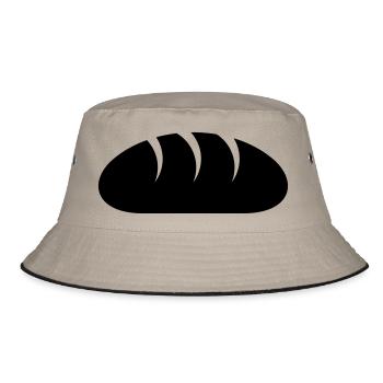 Brot - Bucket Hat - Khaki/Schwarz - Vorne