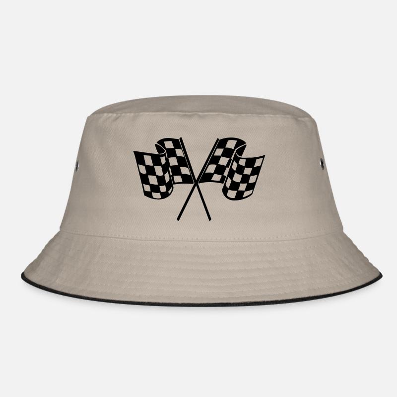 Drapeau Course Cible Voiture Bob