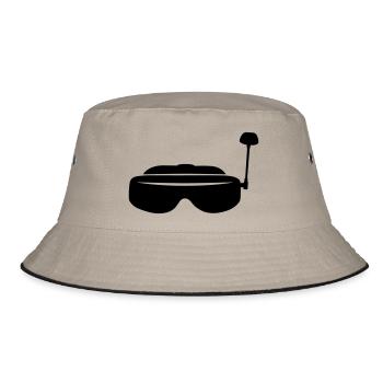 FPV Gläser - Bucket Hat - Khaki/Schwarz - Vorne