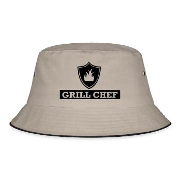 Grill,Grillades,barbecue,cuisine,cuisinier,de sauc - Bob - kaki/noir - Devant