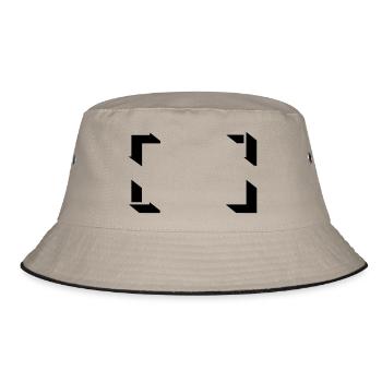 Frame - Bucket Hat - khaki/black - Front