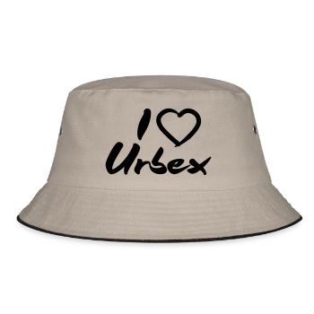 I Love Urbex - Bob - kaki/noir - Devant