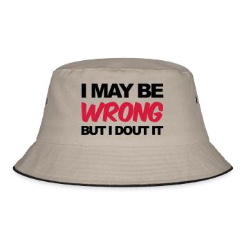 Funny - Bucket Hat - Khaki/Schwarz - Vorne