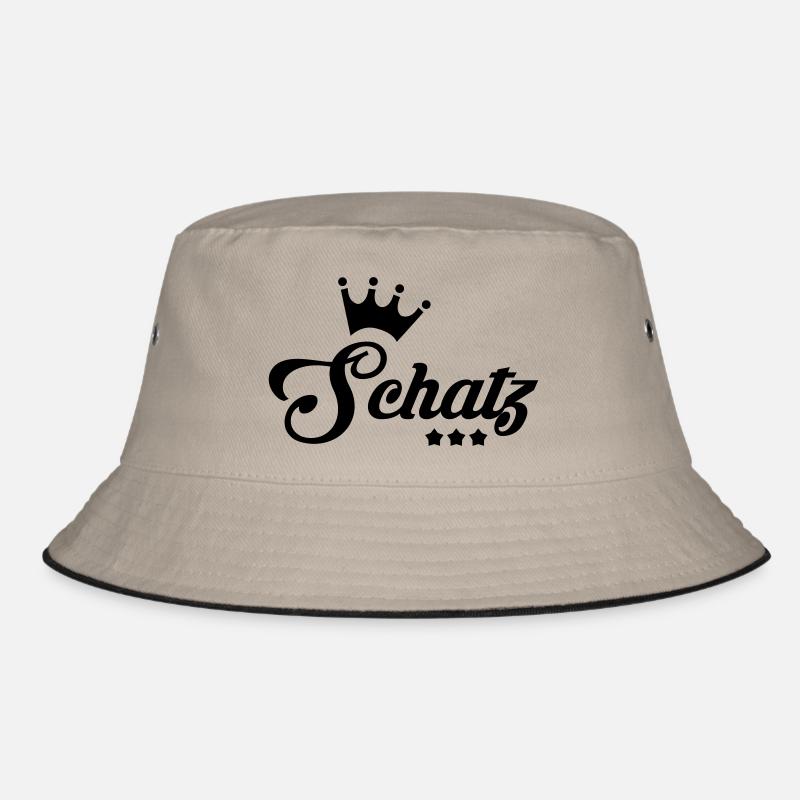 Love Lover Girlfriend Liebling Heart Schatz Bucket Hat