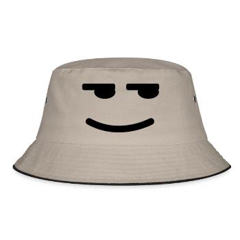 Satisfait Smiley - Bob - kaki/noir - Devant