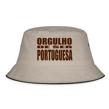 orgulho_portuguesa_unicolor - Bob - kaki/noir - Devant