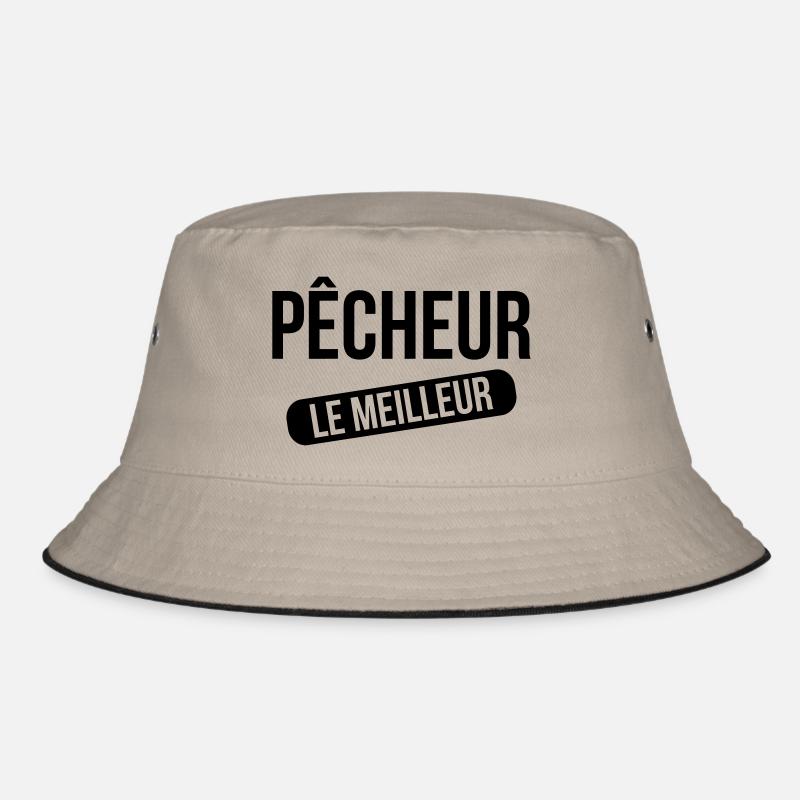 Le Meilleur Pêcheur Bucket Hat