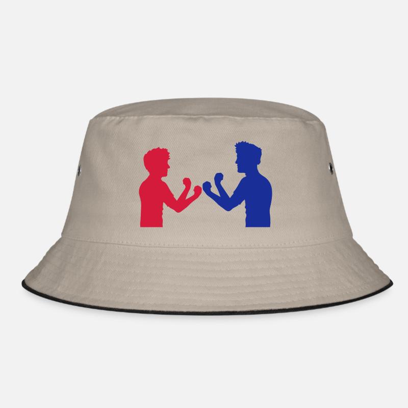 rouge bleu 2 ennemis amis équipe couple duel boxe ka Bob