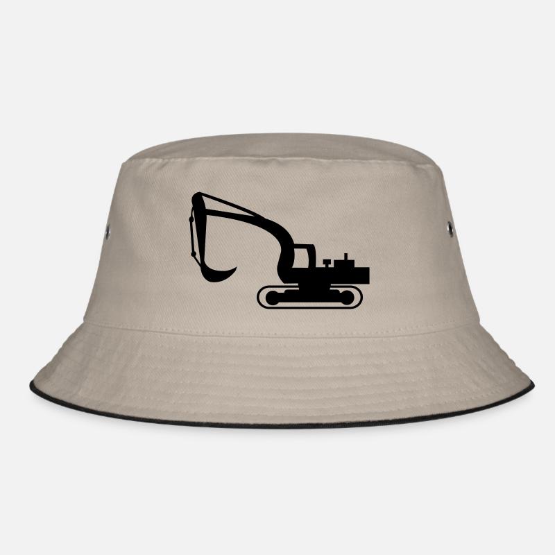 bagger - Bucket Hat - Khaki/Schwarz