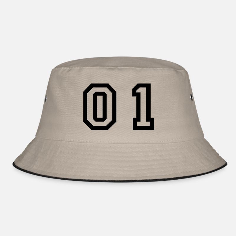 Nummer - 01 - zero one Bucket Hat