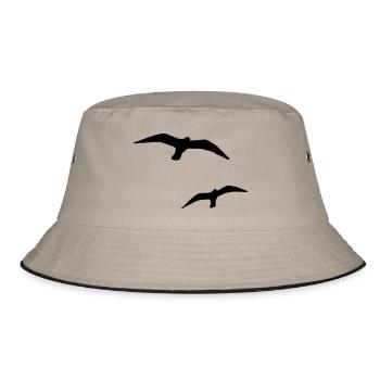 freedom 2 - Bucket Hat - khaki/black - Front
