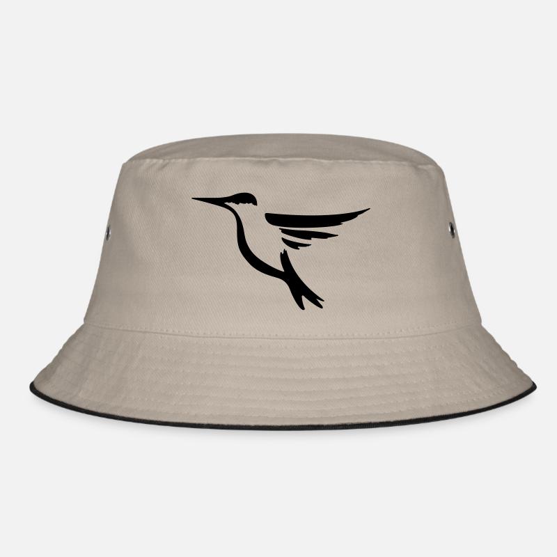 Hummingbird 2 - bird gift idea Bucket Hat