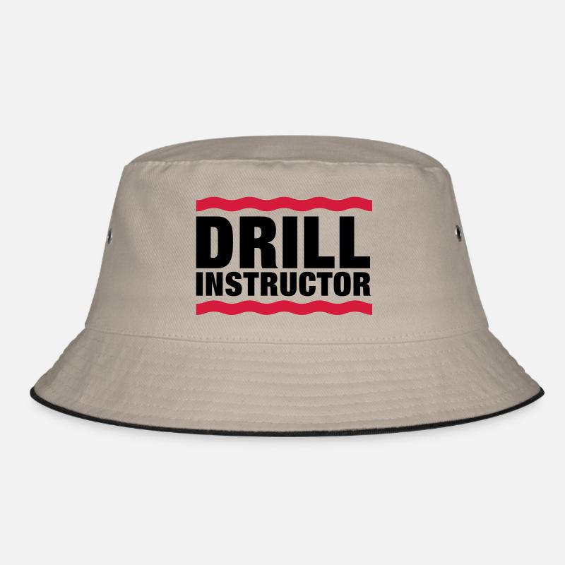drill_instructor__f2 Bucket Hat