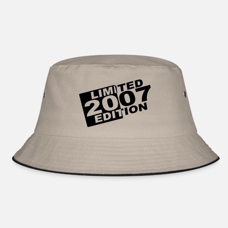 Jahr 2007 limited edition Bucket Hat