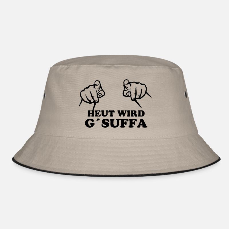 heut_wird_gsuffa Bucket Hat